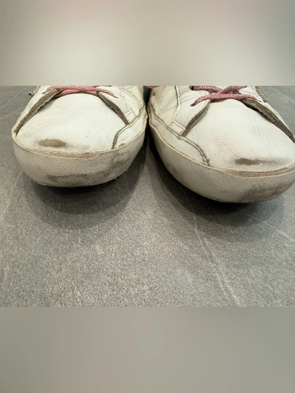 GOLDEN GOOSE Superstar Glitter Sneakers limited private edition size 38